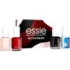 Essie - Cofanetto Les Iconiques - 3 smalti grandi formati più 1 smalto All-in-one base, rinforzante e top coat - Lunga tenuta e alta lucentezza - Colore intenso - 4 x 13,5 ml