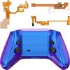 eXtremeRate HOPE Remap Kit Programmabile per Xbox Series X S Controller Scheda&Cover Posteriore&Grip&Tasti Posteriori per Xbox Core Joystick(Model 1914)-Camaleonte Viola Blu