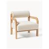Westwing Collection Poltrona lounge in legno di frassino Raymond