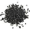 YTBYT 200 pezzi 4.5 mm Micro Anelli Foderati in Silicone Perline da per strumento di estensioni dei capelli (nero)