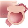 Generico Blush per Guance - Blush Polvere Rosa Per Viso | Durevole Con Effetto Luce Modulabile, Leggero Per Tutti I Toni Di Pelle Ideale Per Eventi