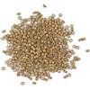 YTBYT 200 pezzi 4.5 mm Micro Anelli Foderati in Silicone Perline da per strumento di estensioni dei capelli (biondo scuro)