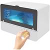 ChiicCluttr Armadio Disinfezione UV Sterilizzatore UV Ozono Scatola Sterilizzazione Strumenti Cabinet Sterilizzazione UV ozono Timer 0-60min auto 6L 28x17x21cm safety door Tools metallo casa ufficio officina