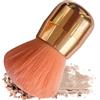 xowwyue Pennello per trucco a fungo, applicatore per fondotinta, portatile, retrattile, per cipria, correttore, fard, fondotinta, 8,3 x 5,5 x 3,5 cm