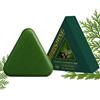 Generico Nature Triangle Shampoo Bar, 120g Usman Grass Shampoo Solido, Nutriente Nature Green Soap Shampoos Solido Per Crescita Capelli, Pulizia Profonda Capelli Crescita Shampoos Solidos Cura Capellis
