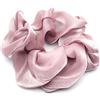 QinGoo Scrunchies per capelli in Organza Elastici per capelli da donna, accessorio per capelli-1 pezzo(bean viola)