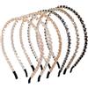 OAOSDH 6 Pezzi Di Fasce Per Capelli Di Cristallo, Elei Fasce Per Capelli, Decorazione Acconciatura, Accessori Di Abbigliamento, Fasce Per Capelli Di Moda, Accessori Per Capelli Da Donna