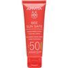 Apivita Bee Sun Safe - Hydra Fresh Crema Gel Viso Colorata SPF50, 50ml