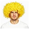 COSORO Parrucca da Clown,Giallo Afro Parrucca Riccioli Parrucca Riccia,Donna Uomo,Hippie Discoteca Popstar 60s 70s 80s Per Costumi in Maschera Festa Carnevale Halloween Circo Cosplay Festa a Tema