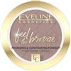 Eveline Cosmetics Feel The Bronze Matte Velvet Bronzer - Effetto Abbronzato, Lunga Tenuta, Facile Applicazione, Due Tonalità