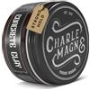 Charlemagne Hair Clay Pomata per Uomo - 100 ml, Tenuta Forte