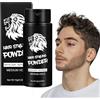 Generico Polvere texture per uomo, polvere per acconciature - Polvere per styling 'attaccatura dei capelli | Polvere per capelli texturizzante a lunga durata, polvere per styling 'attaccatura dei capelli 15 g