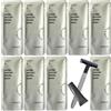 Kit di rasoio monouso della pelle sensibile 10Pack avvolto individualmente; Set di rasatura manuale ecologico con crema da rasatura; Hotel rasoio rasoio per il viaggio, casa, uso quotidiano