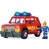 Simba Sam First Responder 109252658 - Veicolo con luce, suono e bagagliaio apribile, con statuetta e accessori, 19 cm, dai 3 anni in su