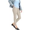 Dockers Pantaloni da Donna Weekend Skinny Chino, Sahara Khaki, 31 W