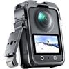 Generic Custodia protettiva in alluminio per gabbia di coniglio per DJI Osmo 360, supporto adattatore di espansione multifunzionale per DJI Osmo 360 Action Camera Accessori