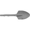 Jeffergarden Punta per Pala in Argilla Clay Spade, Strumento di Demolizione in Acciaio 40CR, Ideale per lo Scavo di Cemento e Paesaggistica, Adatto per Martello da 1-1/8 Pollici