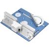 zeroupshop Tavola di fresatura in lega di alluminio Flip Board per C8 Lavorazione del legno Macchina per incidere e Router Utilizzare con Righello Push