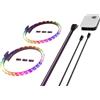 HYTE Kit LED Strip HYTE LS30 qRGB + Hub NP50 (2 Pezzi)