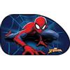 Tataway tendina laterale parasole auto singola a trapezio Spiderman 65x35 cm - Protezione solare per bambini con grafica ufficiale Marvel, facile da montare e resistente