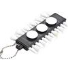 LL-Golf® Golf Tee Titolare con 12 Tees e 3 Ball Marcatori