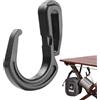 Generic moschettone - 21 mm Heavy Duty gancio regolabile - Ganci di stoccaggio moschettone per chiavi, per arrampicata, pesca, campeggio, viaggi, casa, hotel, borsa, lampada strumento