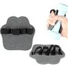 Generisch Impugnature per allenamento con manubri, Paw Fitness Equipment, potenziatore di forza antiscivolo, per trazioni, squat, sollevamento pesi, fitness a casa