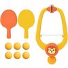 Generic Gioco Da Ping-pong Sulla Porta | Allenatore Regolabile Con Palline | Gioco Sportivo Pong Interno Per Porta - Per Ragazzi Casa Palestra Sala Giochi Festa