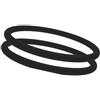 Uqezagpa Fascia per rotula in silicone, fascia per ginocchio, per rotulea, tendini, per corsa, basket, calcio