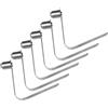Tubayia 6 clip a molla in acciaio inox da 8 mm, per kayak, pagaie, tenda a scatto, in acciaio inox, per tende, kayak, pagaie, asta da tenda