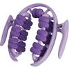 ChuYiElegance Rullo Massaggiante Portatile per Muscoli, Facile da Trasportare, Massaggio a 360 Gradi, Massaggiatore per Gambe, Rullo per Allenamento Muscolare delle, Viola