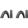 Continental+TipTop 2 pneumatici Mountain King ProTec falt, 27,5 x 2,8, 70-584 mm + toppe