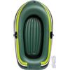 Generico Canotto Gonfiabile - Barca Portatile in PVC Ispessito Ermetica per 1 Person | Gommone da Pesca Antiscivolo per Adulti e Bambini | Zattera 140x90cm per Piscina Fiume Spiaggia Estate