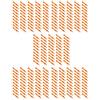 Vjsujehgy 250Pcs 70Mm Big Castle Golf Tees (Arancione)