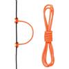 PATIKIL Arco D Loop Corda 2 FT Materiale Nock Filo Anello Fibbia Arancione | per Arco Compound