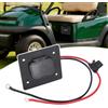 AUTOVIC Adattatore per copertura porta caricabatterie compatibile con carrello da golf EZGO TXT36, connettore di ricarica ad alta corrente da 50 A per conversione batteria al litio, copertura