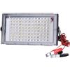 GADSQDKOK DC 12V LED Flood Light 100W Proiettore for Esterni Faretto IP66 Riflettore di Luce di Emergenza Impermeabile Luci LED Portatili da 12 Volt(Cold Light 6000K)