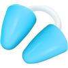 RICUHJIAJU Tappa Naso Nuoto, Clip per Naso in Silicone Impermeabili, Tappo Naso Piscina, Nasello Iinvisibile Clip con Custodia, per Nuoto, Surf, Drifting e Immersioni (Blu, Adulti)
