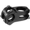 QUARKZMAN 25.4mm Attacco Manubrio Bici 45mm Lega di Alluminio Attacco Manubrio Bicicletta per Mountain Bike Bici da Strada BMX MTB Ciclismo Nero