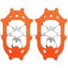 Generic Antiscivolo Arrampicata Neve Spikes Ramponi Tacchetti Catena Artigli Grip Copertura Stivali Outdoor 19 Denti Artigli di ghiaccio Facile da Usare Ghiaccio all'aperto