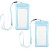 Byeaon Portable Custodia Impermeabile Per Telefono,Protezione Sacca Stagna | Borsa Galleggiante Impermeabile - per Spiaggia Piscina Fiume Nuoto Snorkeling Canoa Sub Campagna
