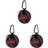 Vjsujehgy 3X per Stecche con Clip, Borsa per Stecche per Attaccare, Palline da Biliardo, Palline da Biliardo, Palline da Allenamento alla Borsa per Stecche
