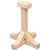FytStycale Bastoni in Legno per La Verticale con Impugnature Ergonomiche Antiscivolo E Barre per L'equilibrio Corporeo