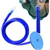 Generico Respiratore a secco per adulti a pieno facciale - Maschera per la respirazione acquatica, attrezzatura subacquea leggera, tubo in silicone ergonomico portatile | Nuoto in piscina, esplorazione del lag