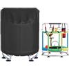 Generico Copertura Superiore per Trampolino - Telo Antipioggia Impermeabile Oxford | Copertura Pieghevole per Trampolino per Bambini, per Neve, Sole, Raggi UV, Padiglione, Giardino Esterno, Giochi