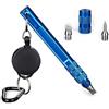 APGLSXY Strumenti per la pulizia delle scanalature del club per cunei di ferro da golf 3 in 1 Affilatrice per scanalature per mazze da golf Affilatrice per scanalature dure Strumento per affilare