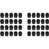 Vjsujehgy 40 Pz Morbida Puntale da Golf nel Silicone per G410 G425 Punta Adattatore Manicotto Albero 0,335 0,350 Accessori per da Golf