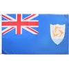 AZ FLAG Bandiera Anguilla 150x90 cm Poliestere Leggero 2 Occhielli | Uso interno bandiera decorativa anguillana doppie cuciture e bordi rinforzati con occhielli metallici