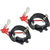 A2ZWORLD CARALL Portalampada Kit Full Led e HID Xenon H7 Compatibile Con VW JETTA GOLF IV 4 GOLF V 5 Alimentazione Con Spina 2 Fili Foro 23mm Montaggio Semplice
