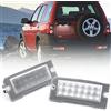 NSLUMO luci targa LED per L/and R/over Freelander I L314 1997-2006 LED luci | targa posteriori bianco xenon alta luminosità 6500K 3W 6W migliore visibilità 2Pcs luci targa posteriori